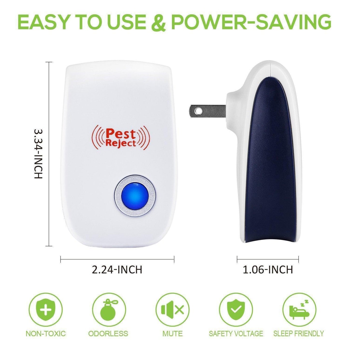 Ultrasonic Electronic Mosquito Repeller