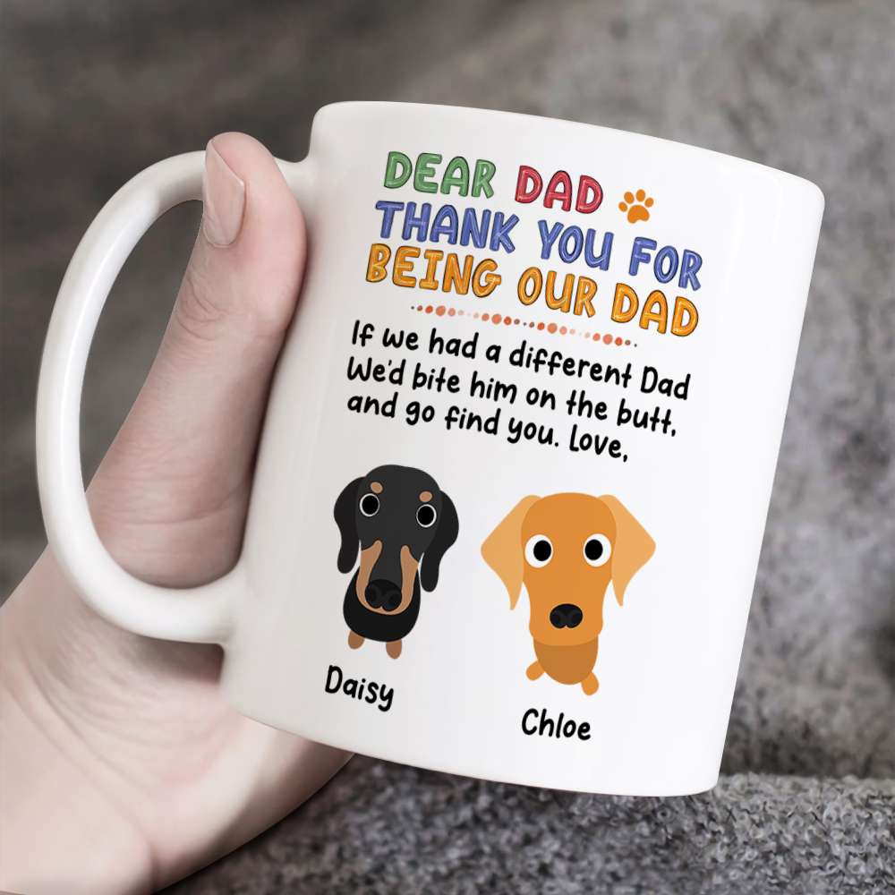Personalized Gifts For Dog Mom Coffee Mug 05HUPU260124 Mother's Day