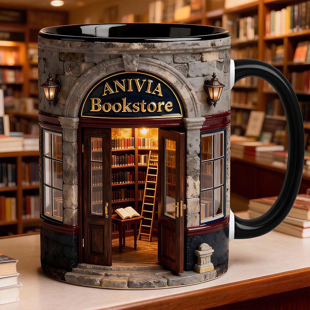Bookstore Accent Mug - Personalized Gifts For Book Lovers 02KIDT230126