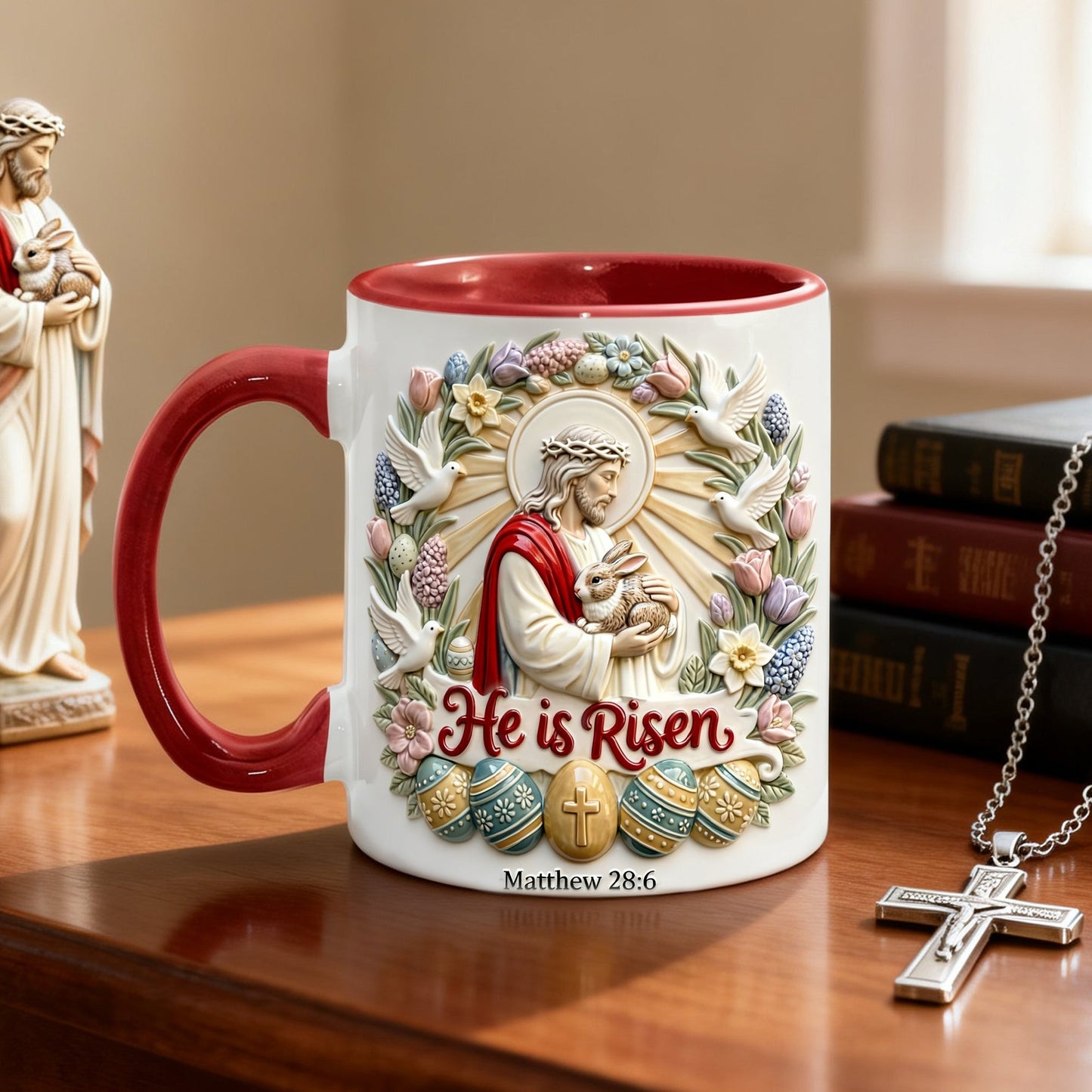 Christian Easter Scripture Coffee Mug - Gift For Christian 01PALU090126