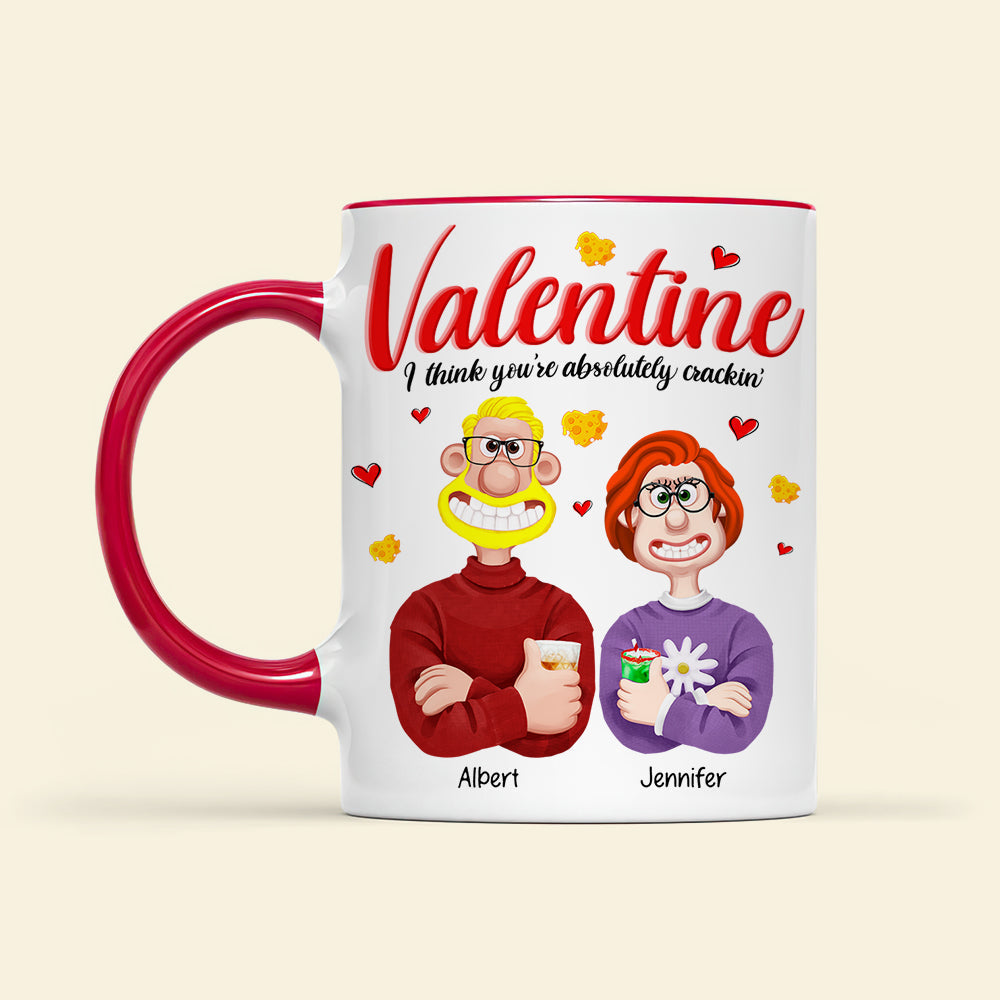 Personalized Gifts For Couple Love Cartoon Accent Mug Valentine 03XQQN091224PA