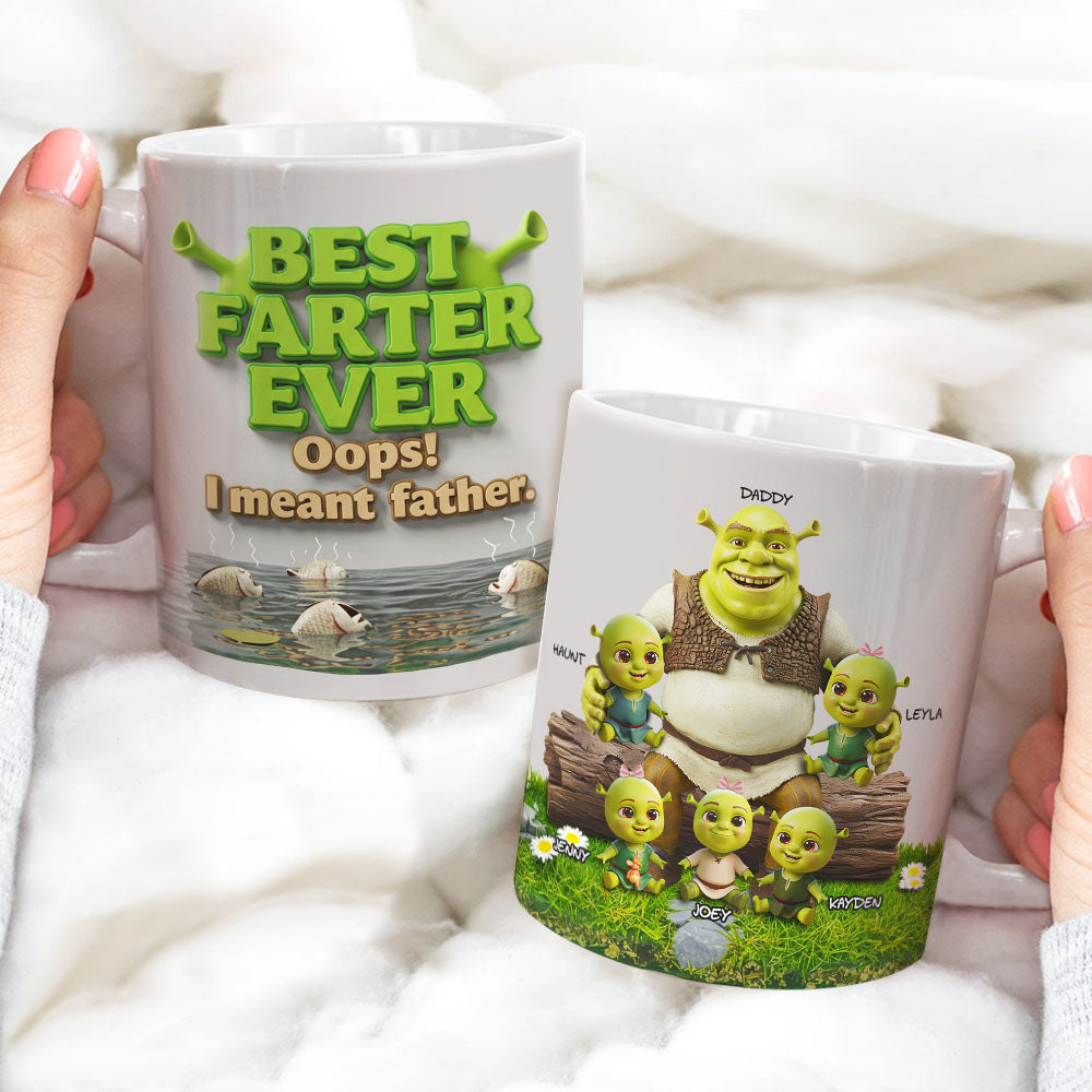 Best Farter Father Ever Coffee Mug - Personalized Gifts For Dad 03QHLU090525