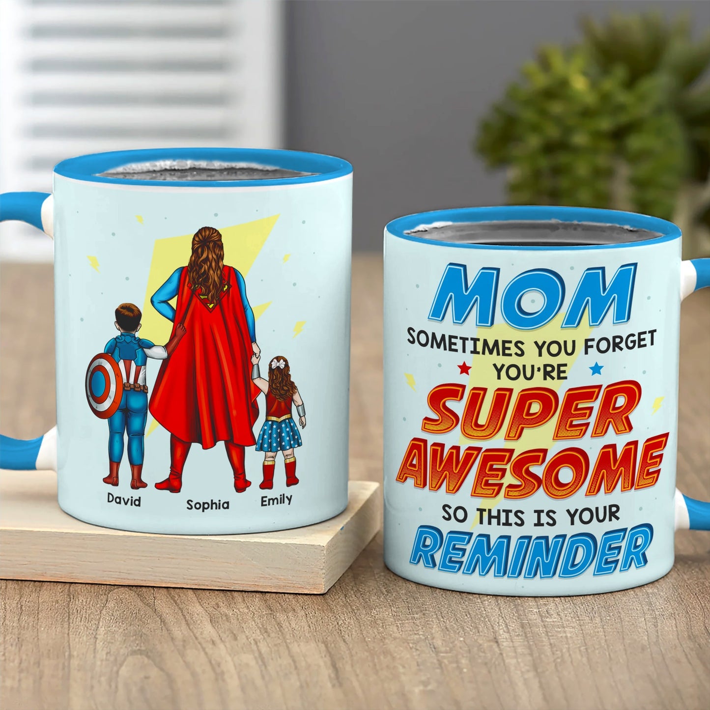 Personalized Gifts For Mom Coffee Mug Super Awesome Reminder 03qhqn060424pa Mother's Day
