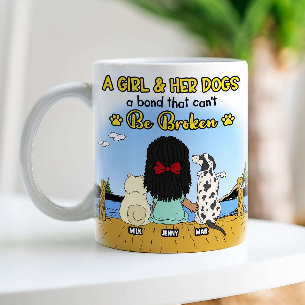 Personalized Gifts For Dog Lovers Coffee Mug 01NAMH250225HG