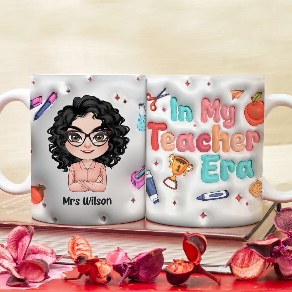 Personalized Gifts For Teacher Coffee Mug 01pgpu270624 Teacher Era