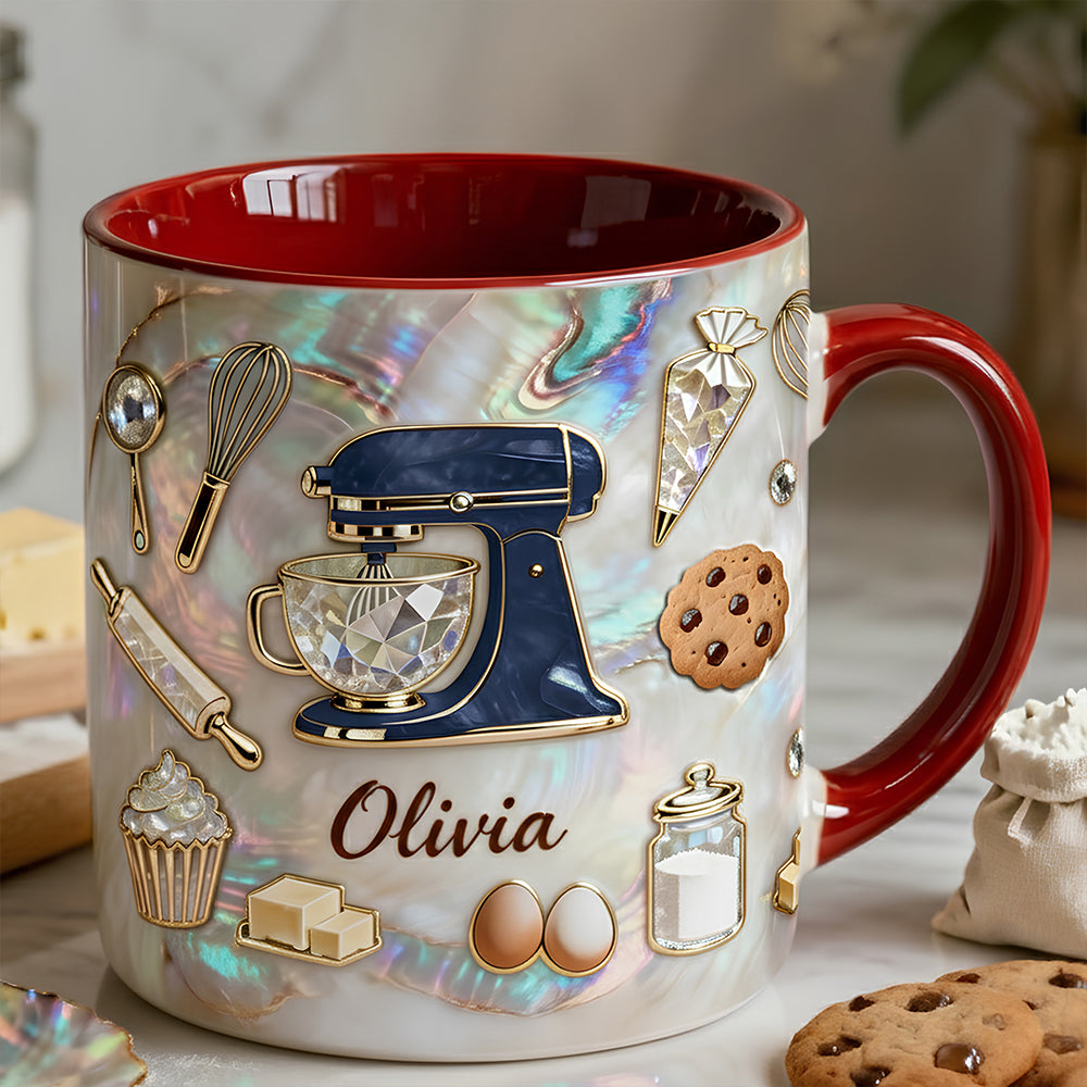 Baker's Dream Coffee Mug - Personalized Gifts For Baking Lover 01PADT291225