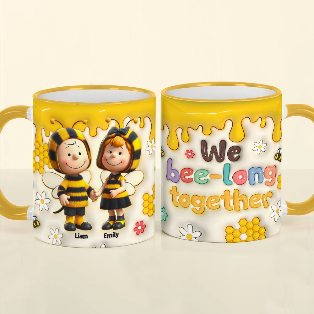 Personalized Gifts For Couple Coffee Mug 02tgpu091224 We Bee-long Together