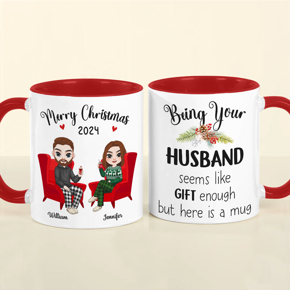 Personalized Gifts For Couple Coffee Mug Christmas 02ACDT300924HH
