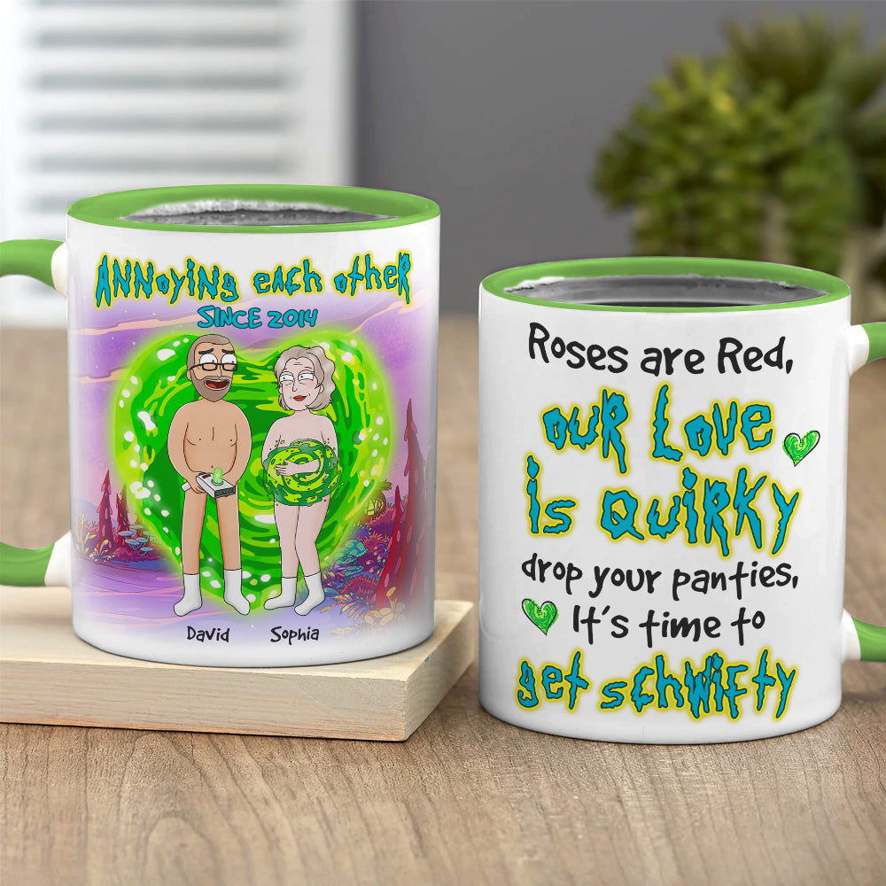 Personalized Gifts For Couple Mug, Funny Naughty Anniversary Gift 04qhqn150724hg