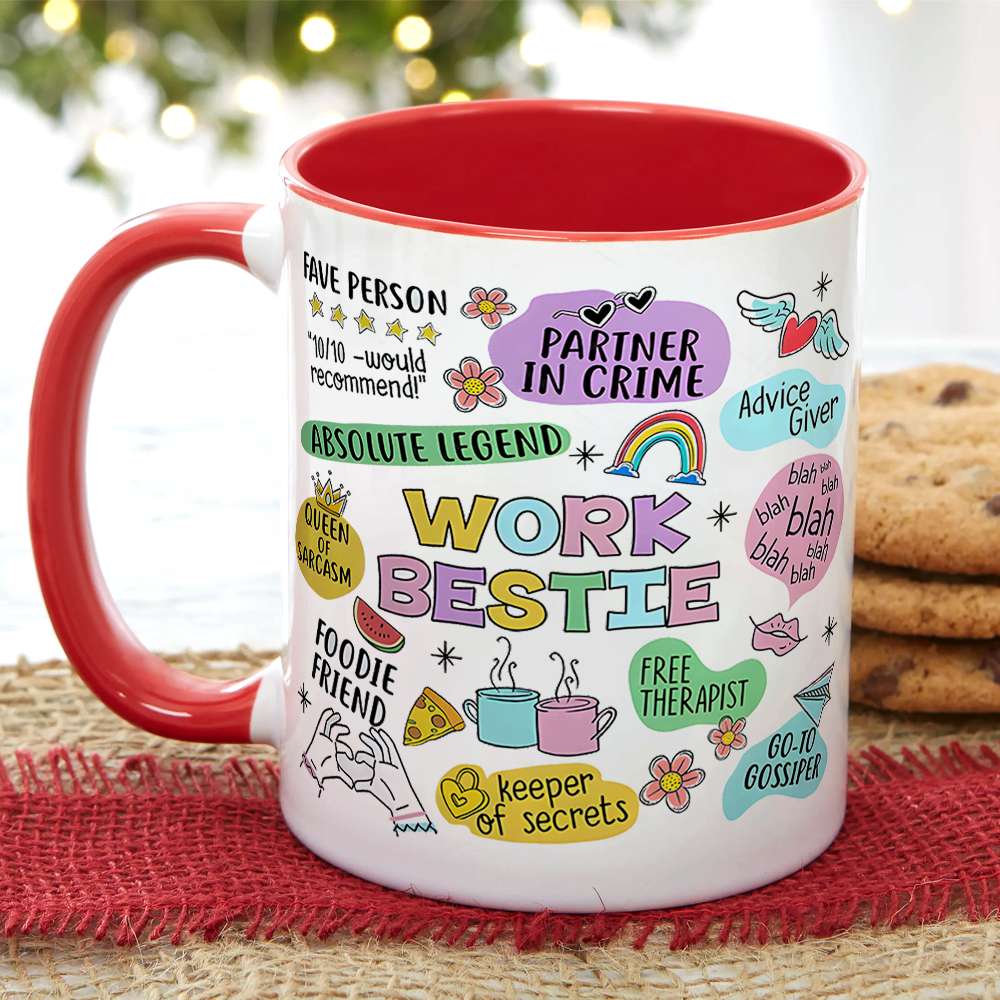 Personalized Gifts For Coworkers Accent Mug 02KALU291124HH