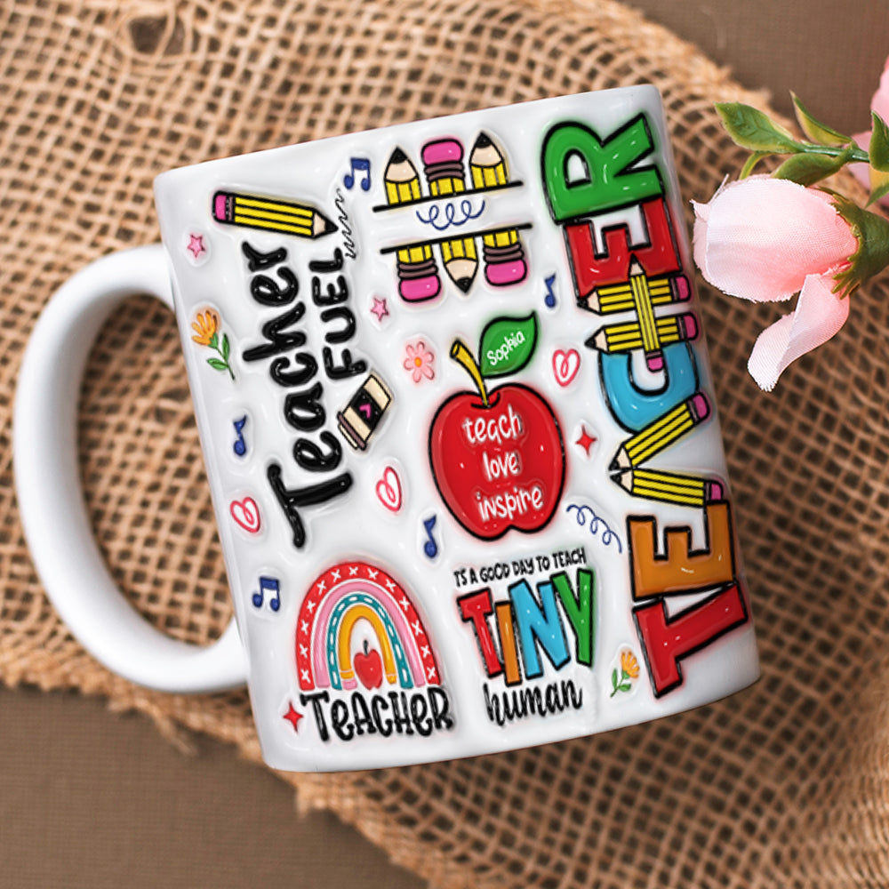 Personalized Gifts For Teacher Christmas Coffee Mug 07ACDT060924