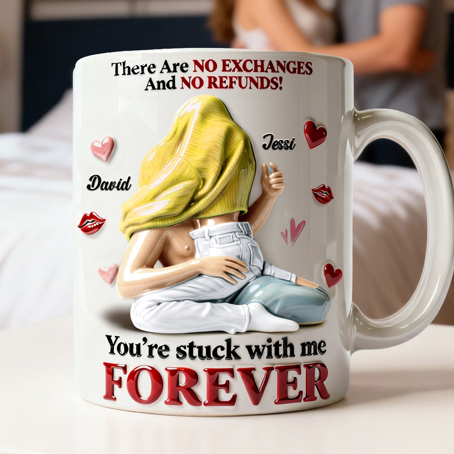 Playful Couple Coffee Mug - Personalized Gifts For Couple 04nalu090126