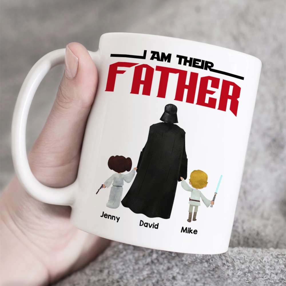 I Am Their Father 03HUHN090623 Personalized Family Coffee Mug Gift
