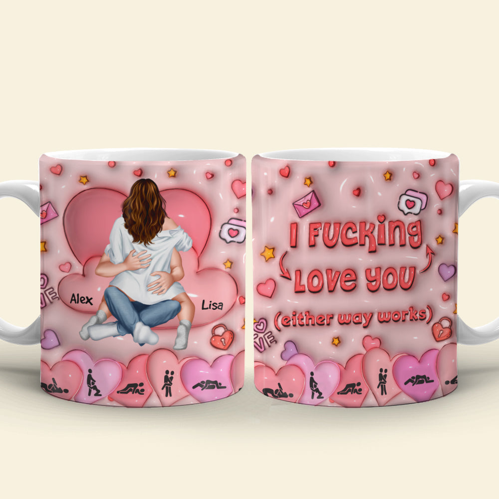 Personalized Gifts For Couple Coffee Mug Naughty Couple 03TOMH041224HH
