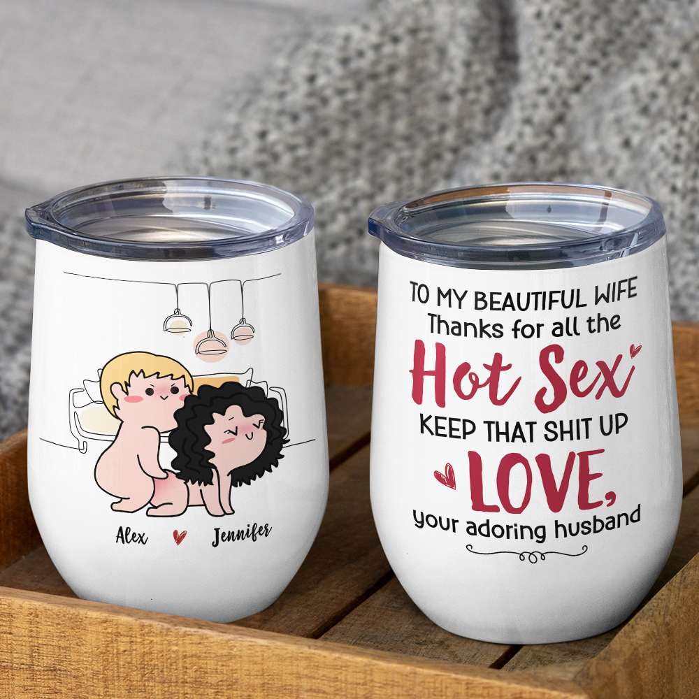 To My Beautiful Wife, Gift For Couple. Personalized Mug, Funny Couple Mug, Couple Gift