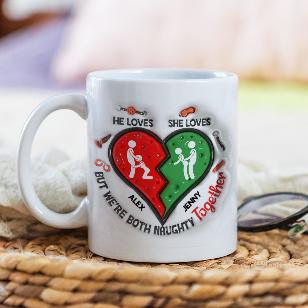 Personalized Gifts For Couple Coffee Mug Funny Couple 02OHMH121224
