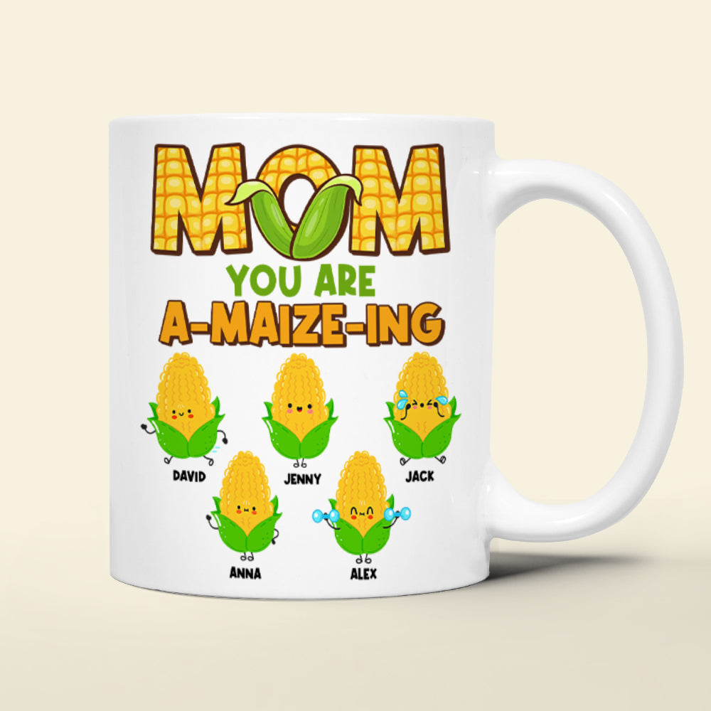 Personalized Gifts For Mom Coffee Mug You Are A-Maize-Ing Mother's Day Gifts