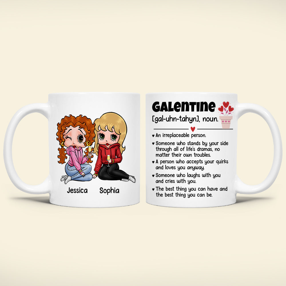 Personalized Gifts For Bestie Coffee Mug 01KADT020125HH