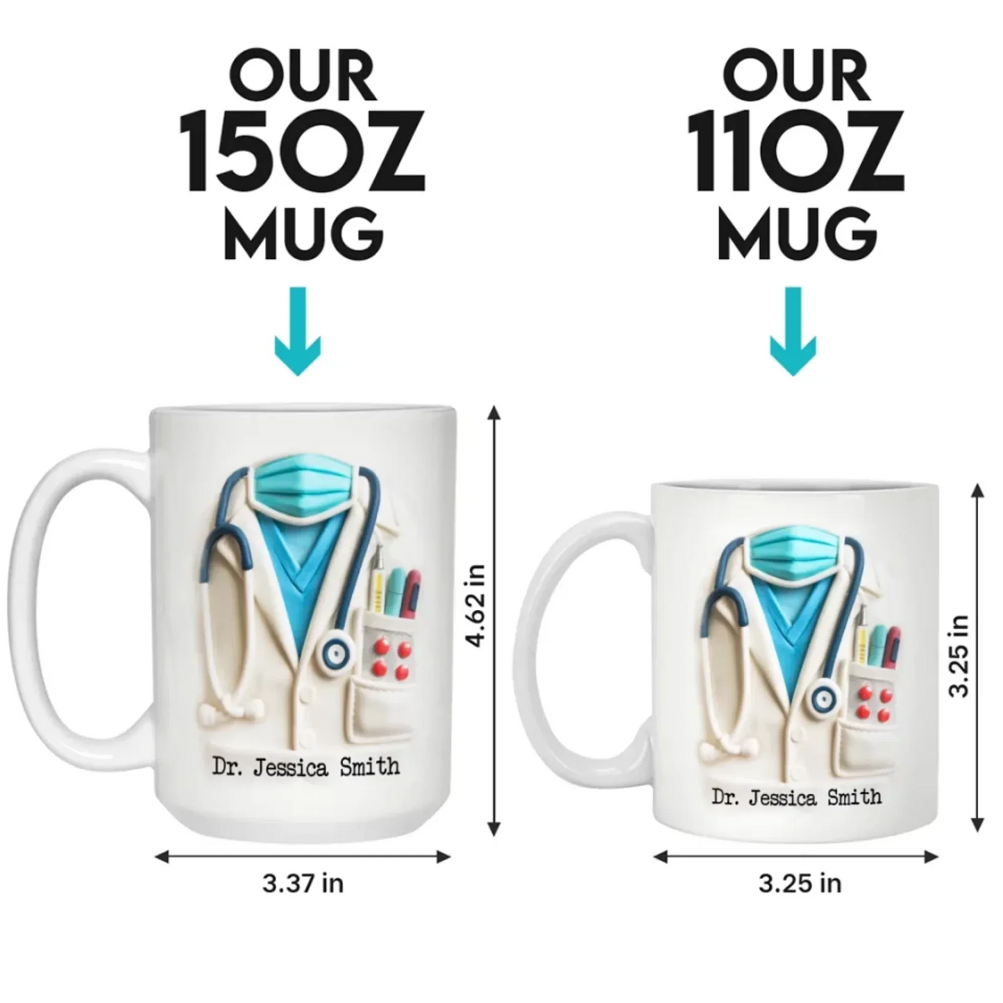Let's Just Assume I'm Right, Because I Am - Nurse Personalized Custom 3D Inflated Effect Printed Mug - Appreciation, Thank You Gift, Nurse Life, Doctor Life