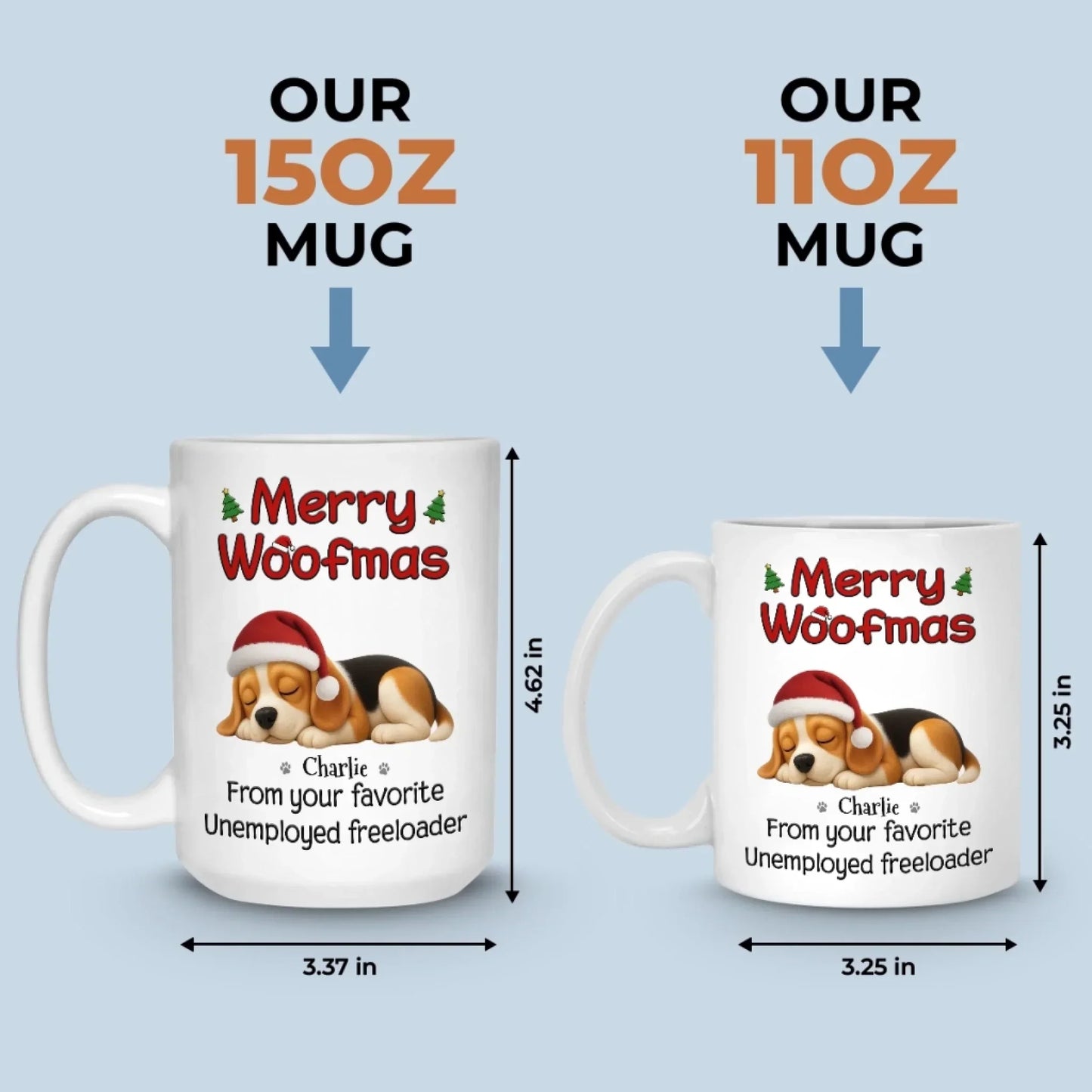 Custom Mug - Personalized Christmas Birthday Gifts For Dog Cat Lovers, Dog Dad And Mom, Cat Owners - Certified Cuddle Addicts
