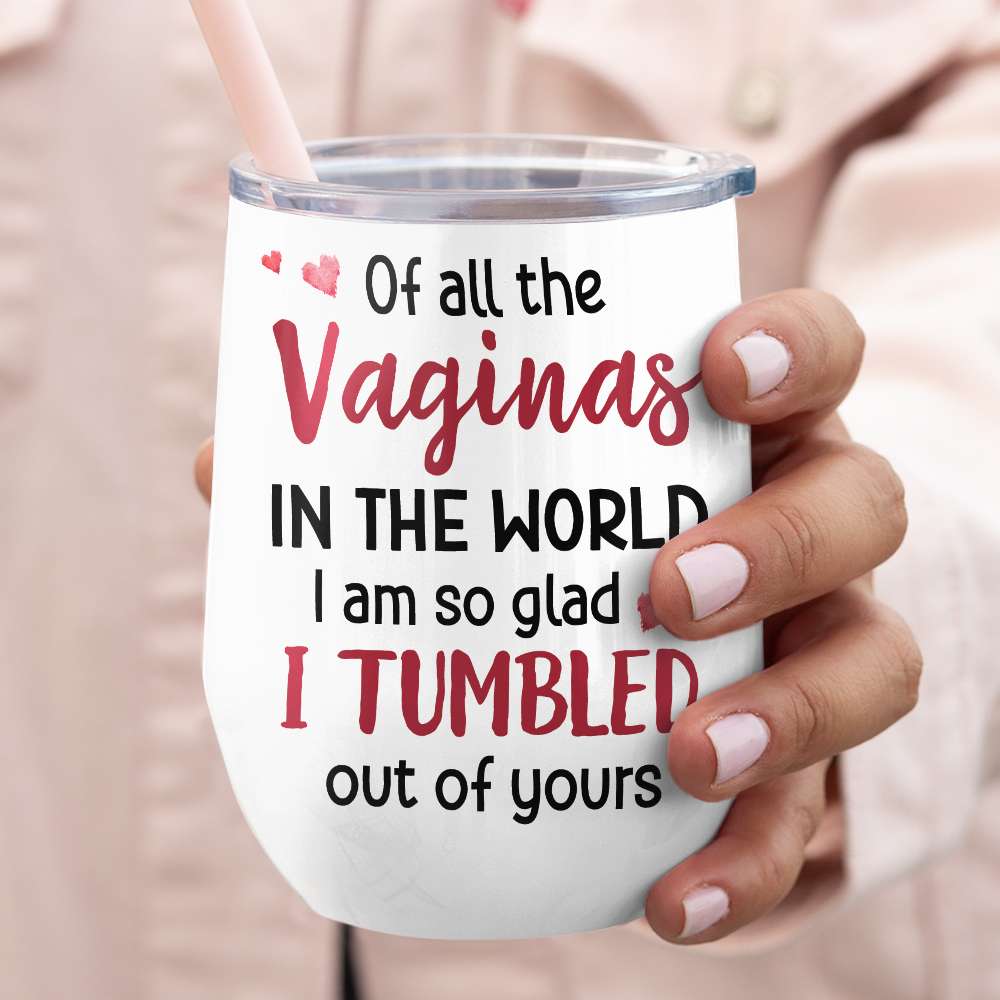 Of All The Vaginas, Gift For Mom, Personalized Mug, Mother and Child Mug, Mother's Day Gift