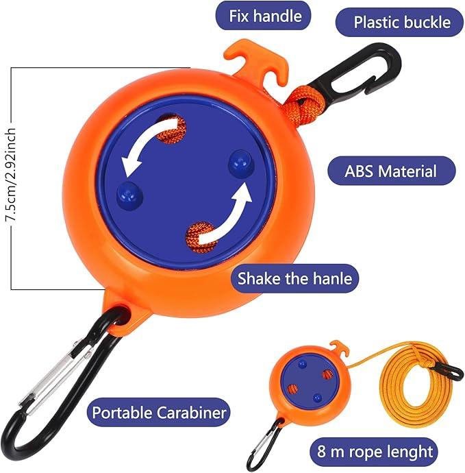 Retractable Clothes Drying Rack Rope