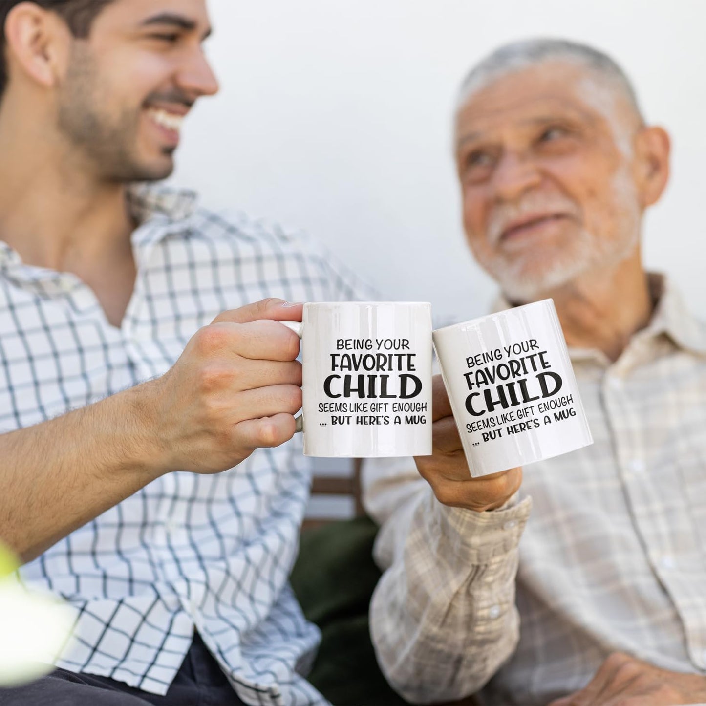 Being Your Favorite Child Seems Like Gift Enough Coffee Mug, Funny Gift for Mom Dad from Daughter Son Kids Birthday Gift