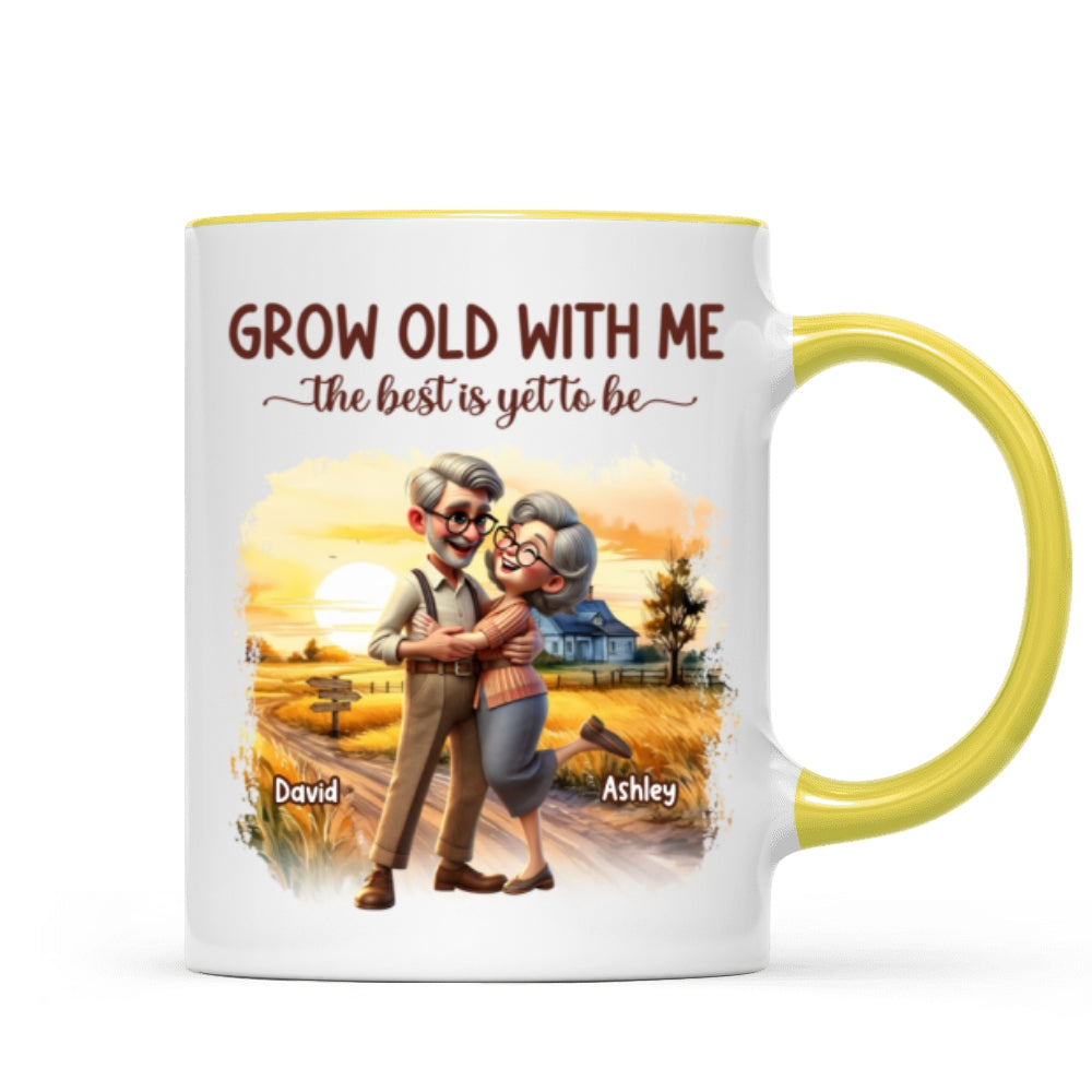 I Had You And You Had Me Happy Old Couple Personalized Mug, Anniversary For Him, For Her, Husband, Wife