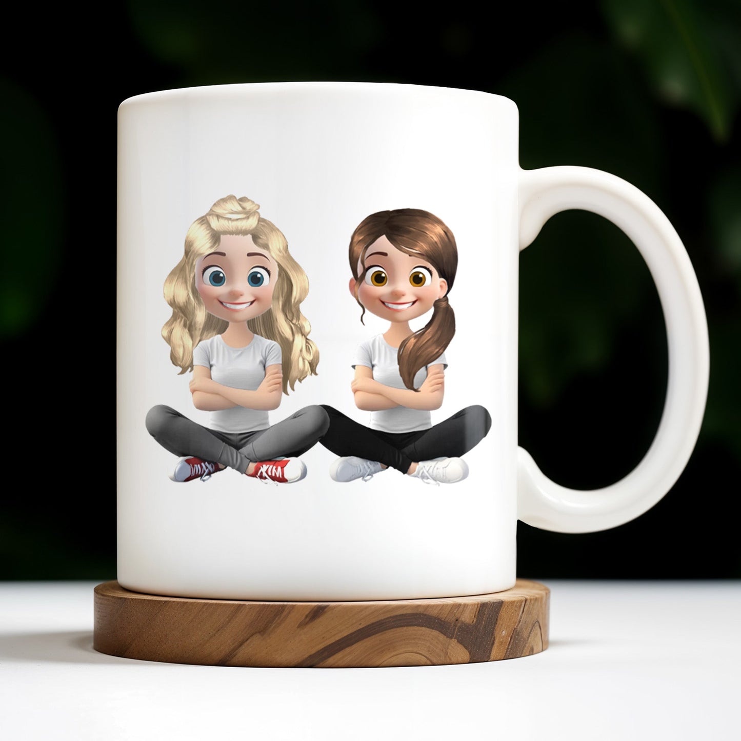 Celebrate Your Unbreakable Bond With Besties Mug - Personalized Custom Coffee Mug - BST454_MG