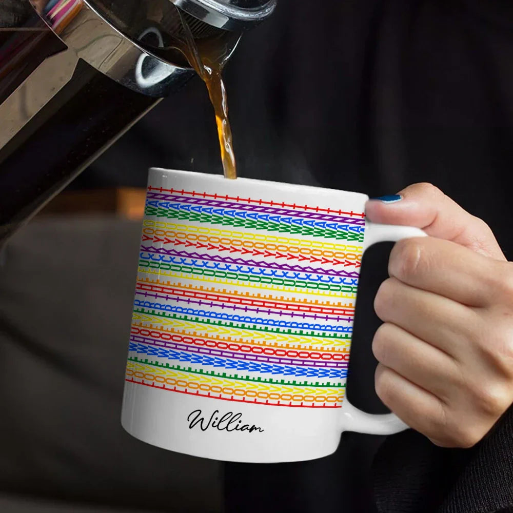 Love Whoever You Want Hidden Message - Personalized Mug