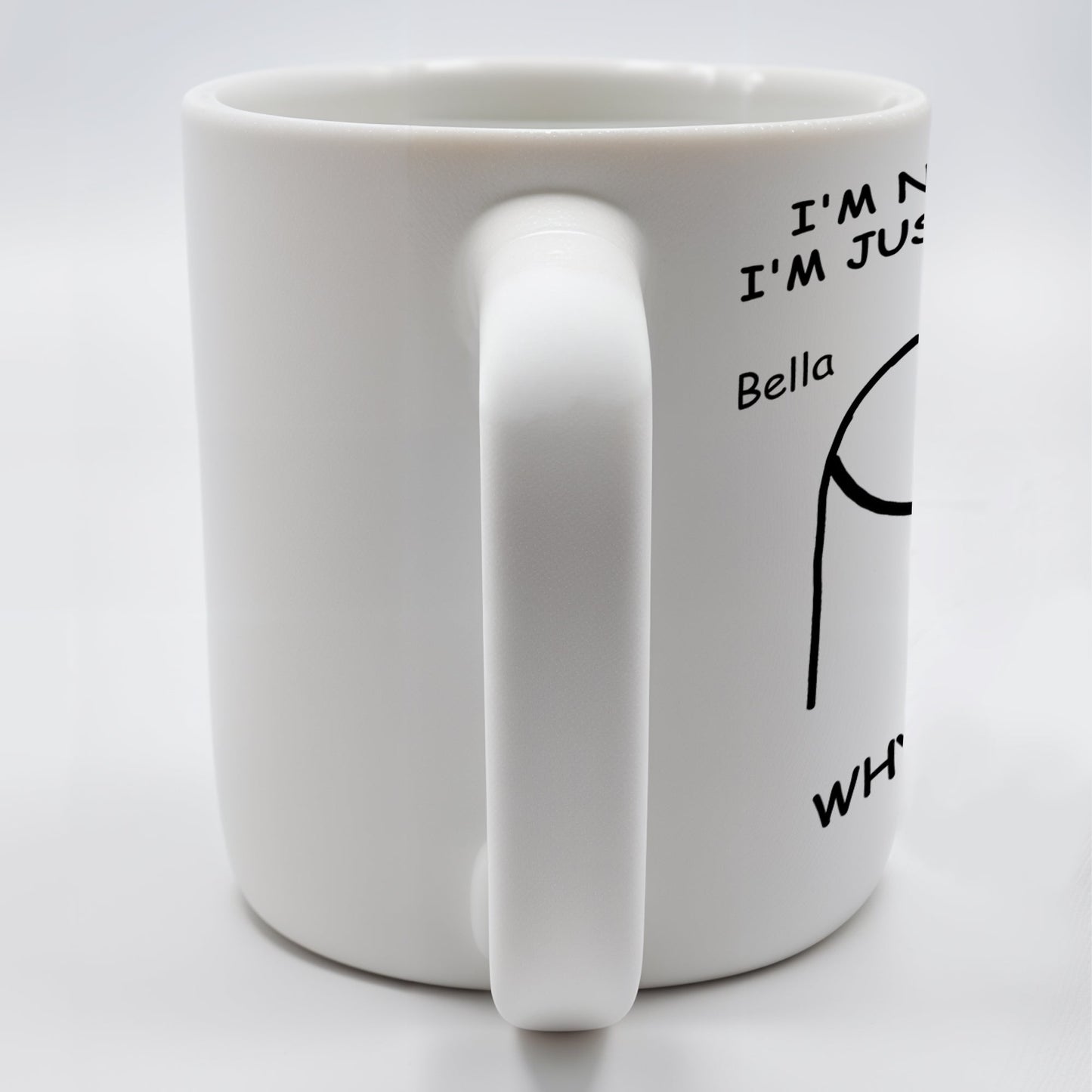 Explaining Why I Am Right Dinosaur Design - Personalized Custom Coffee Mug - COL040_MG