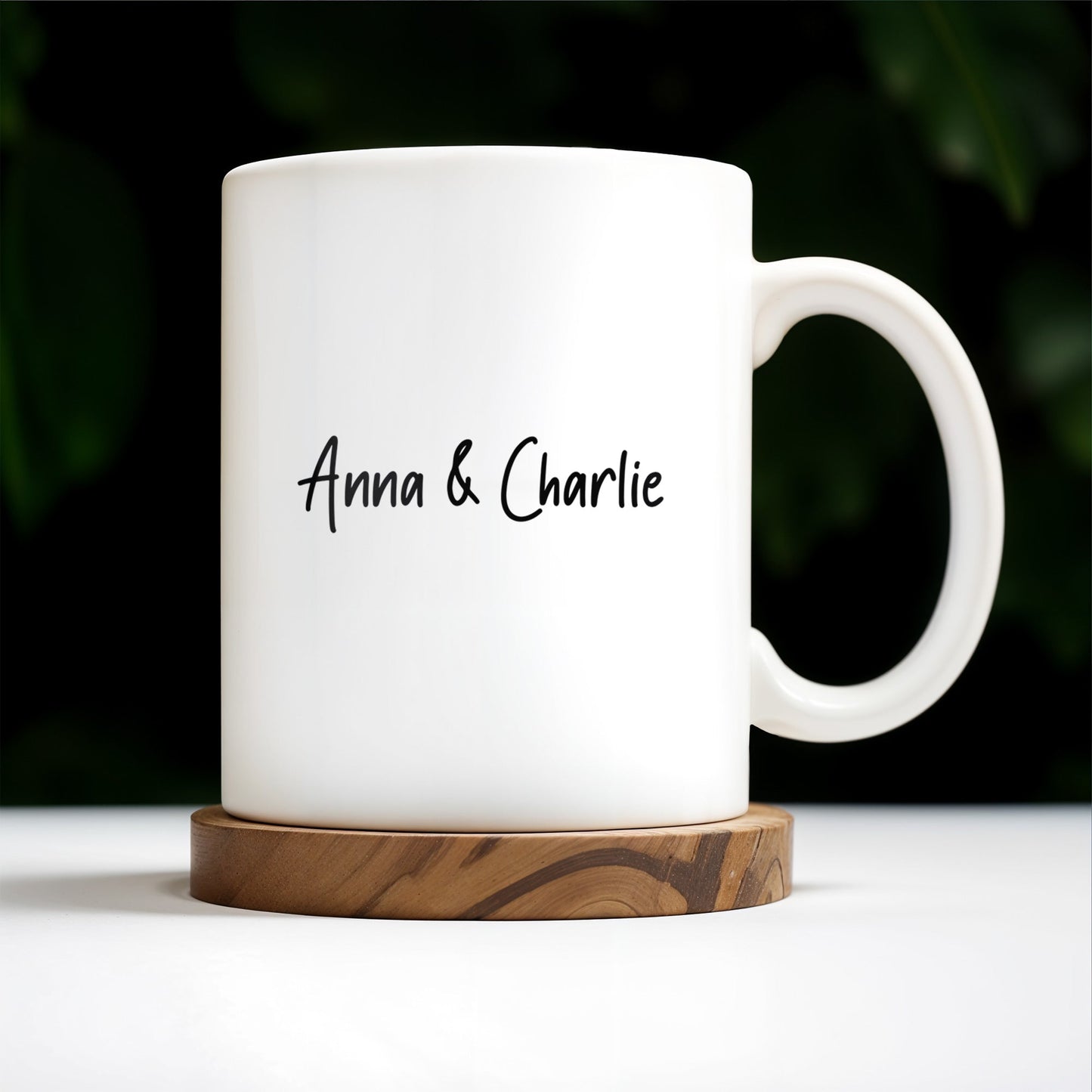 Inner Peace Begins With Four Words Not Our Effing Problem - Personalized Custom Coffee Mug - COL093_MG
