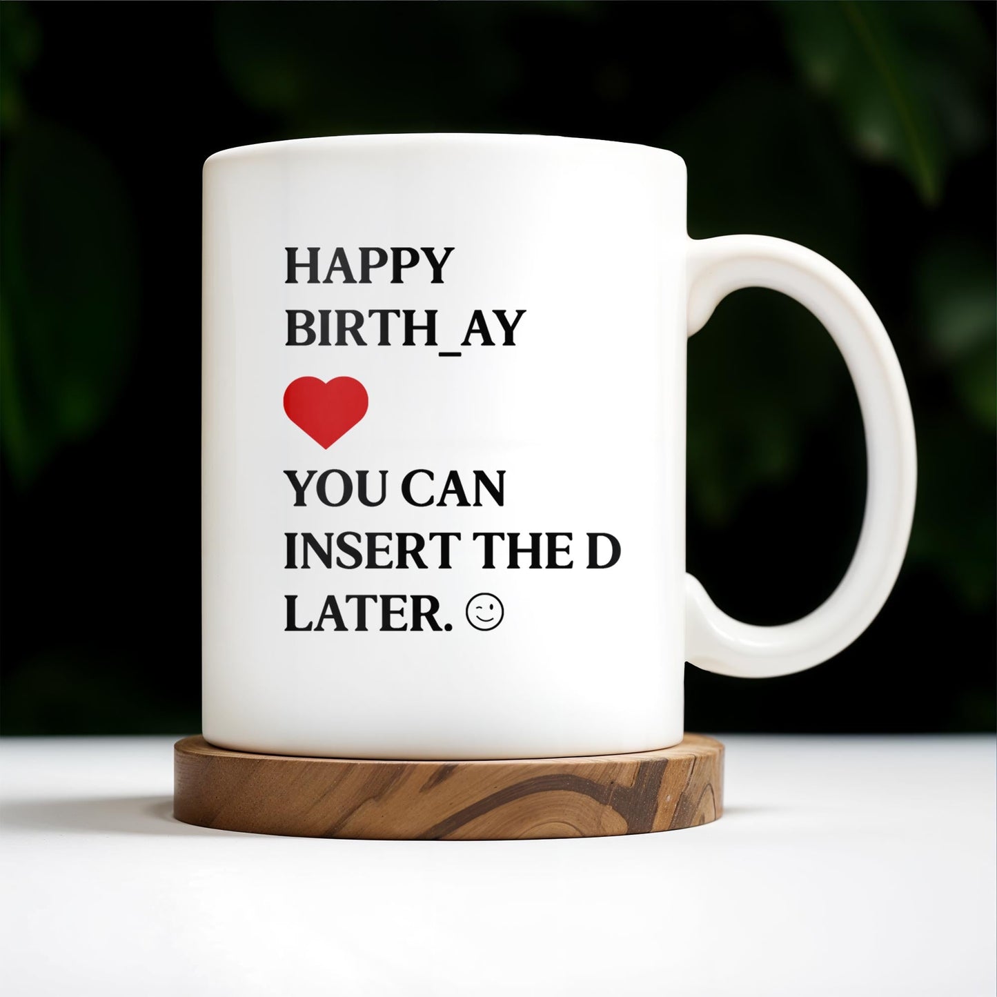 Happy Birthday Special Gift Love Heart - Personalized Custom Coffee Mug - CPL128_MG
