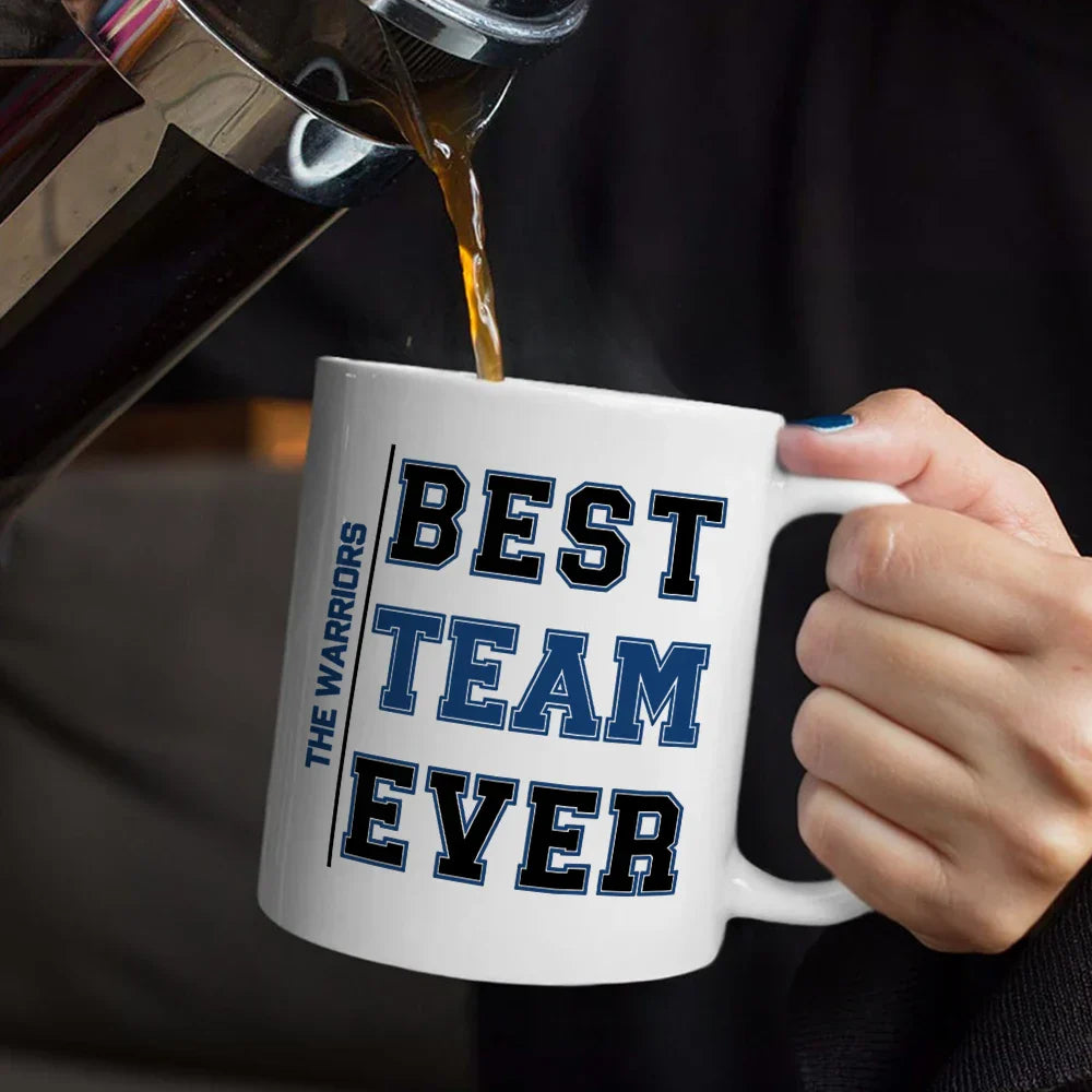 Crossword Best Team Ever Scrabble Name - Personalized Mug