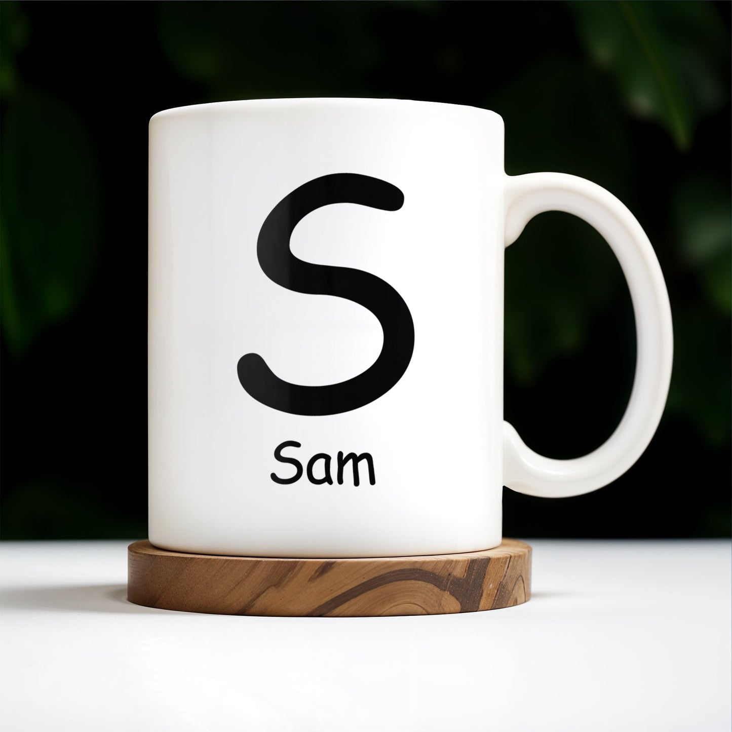 The Grandparent Code Heart Symbol Custom Mug - Personalized Custom Coffee Mug - GRM044_MG