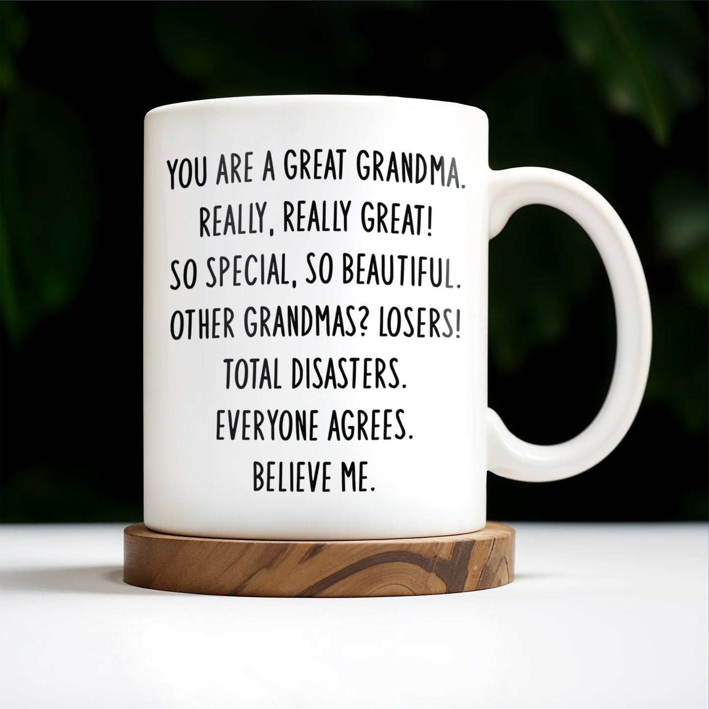 You Are A Great Grandma, Really Great! So Special, Beautiful - Personalized Custom Coffee Mug - GRM049_MG