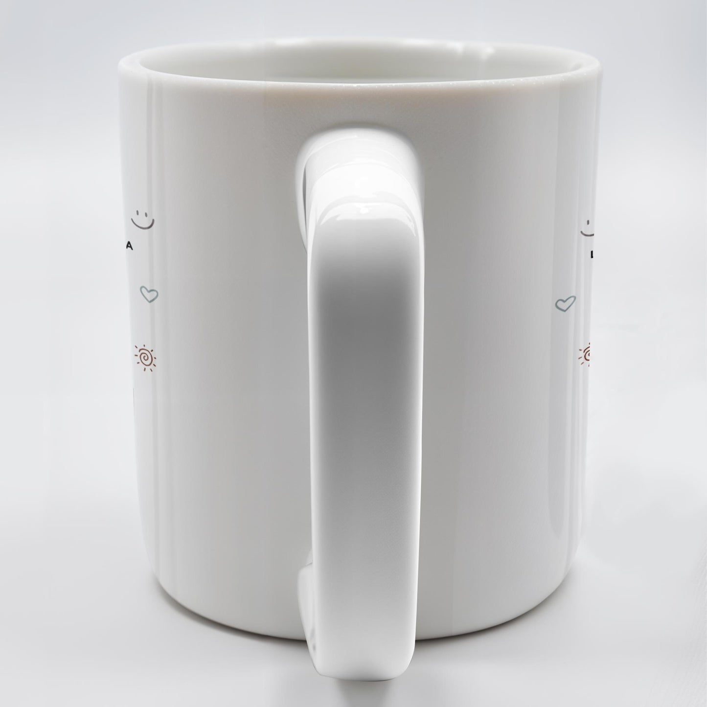 Good Morning Grandpa, Your Tiny Overlords, Cartoon Children and Sunglasses - Personalized Custom Coffee Mug - GRP021_MG
