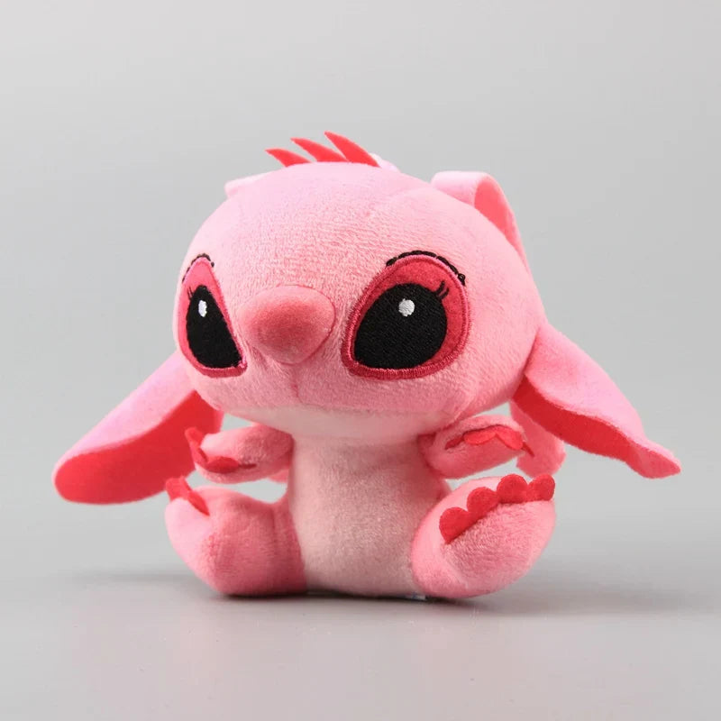 Cute Cartoon Lilo & Stitch Plush Keychain - 10 Pcs Kawaii Gift Set