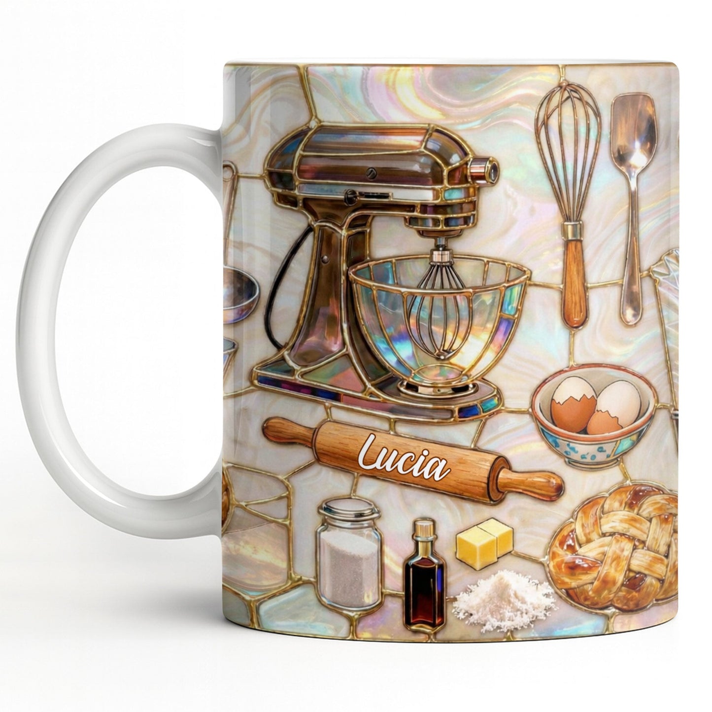 Custom Kitchen Essentials For The Avid Baker - Personalized Custom Coffee Mug - JBS089_MG