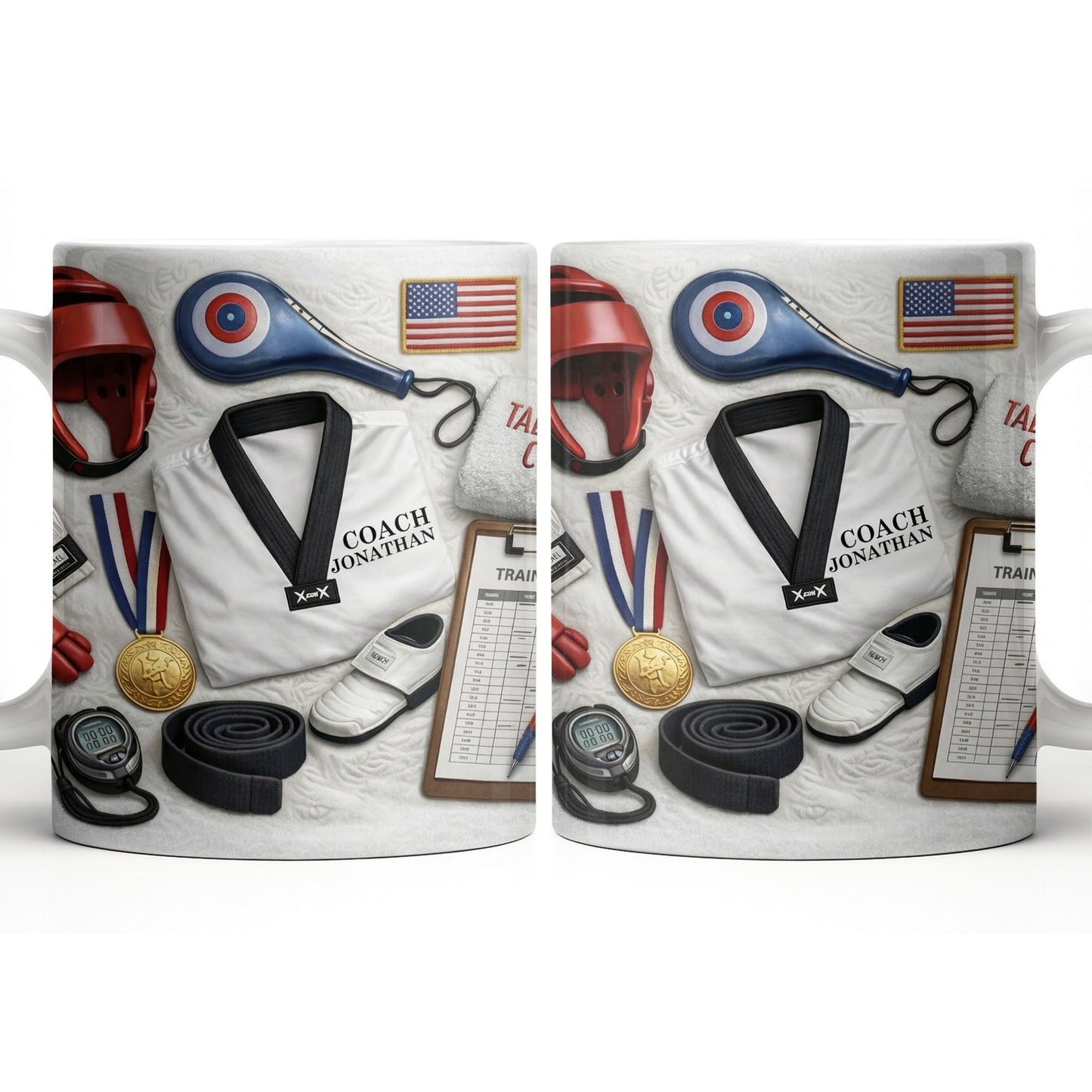 To My Coach, Thank You For Guidance And Support - Personalized Custom Coffee Mug - JBS101_MG