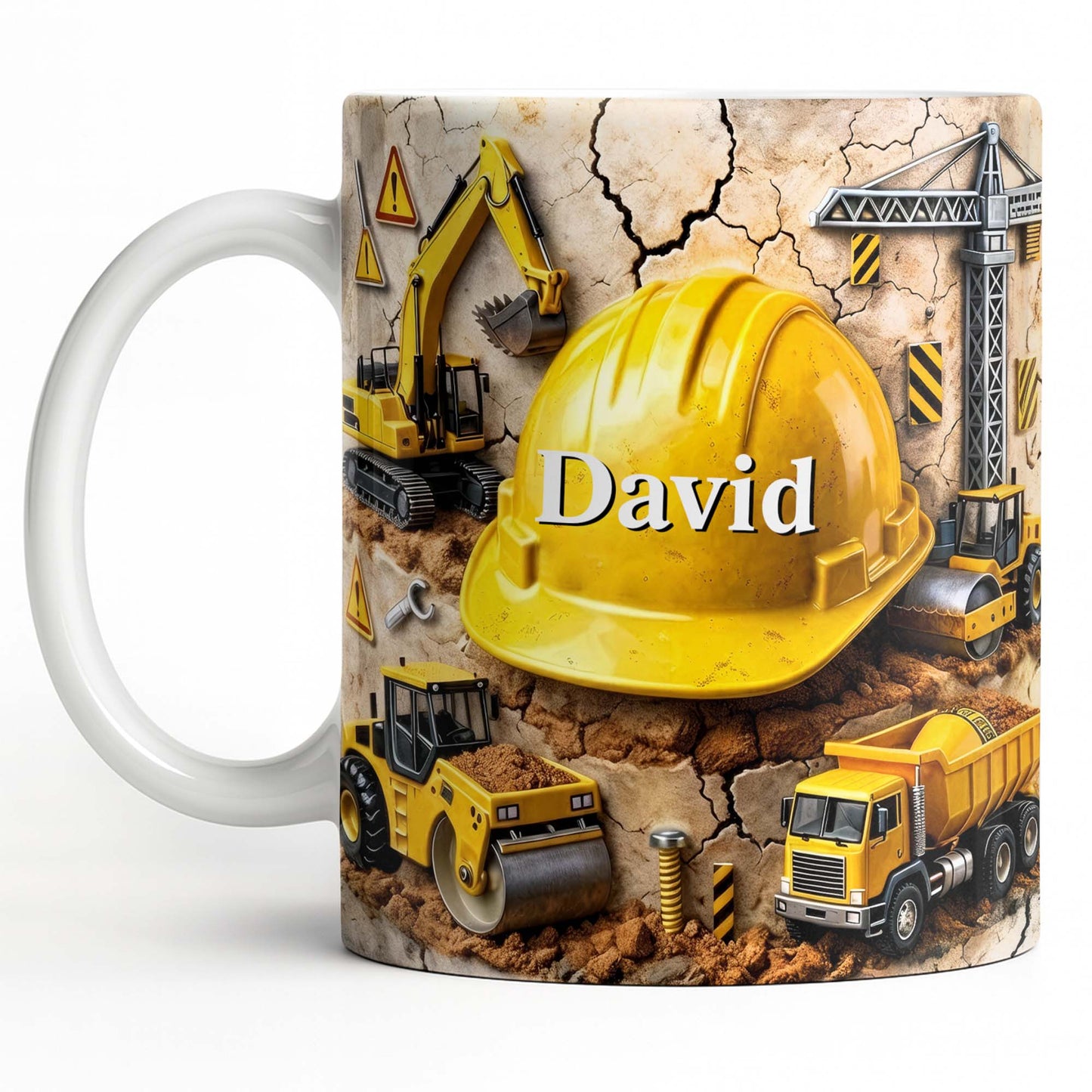 Celebrate Creativity And Passion For Construction With Iconic Scenes - Personalized Custom Coffee Mug - JBS114_MG