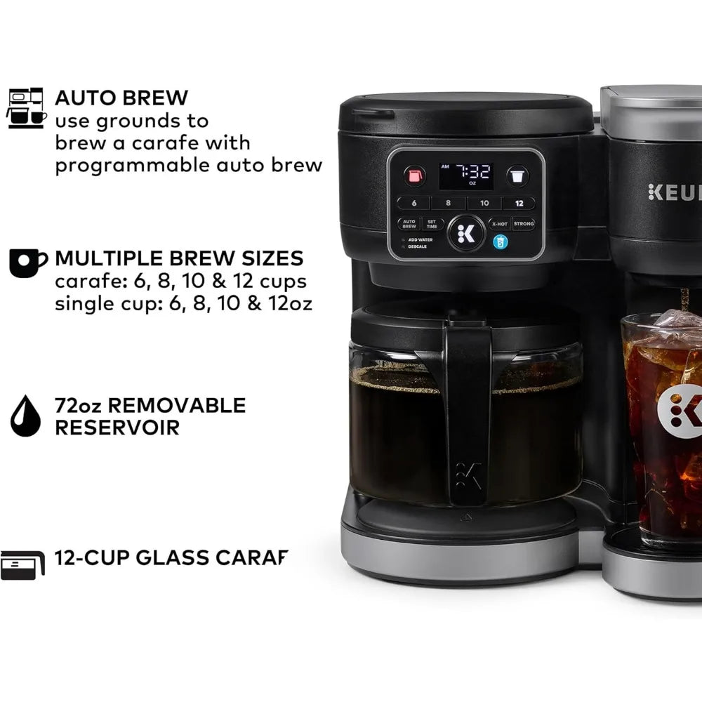 Dual Brew Coffee Maker With Multistream Technology