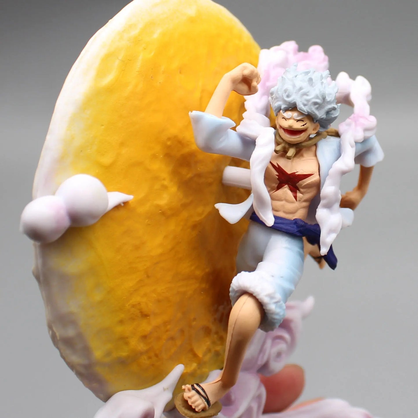 Fairy Nika Monkey D Luffy Gear 5 With Moon Light Action Figure