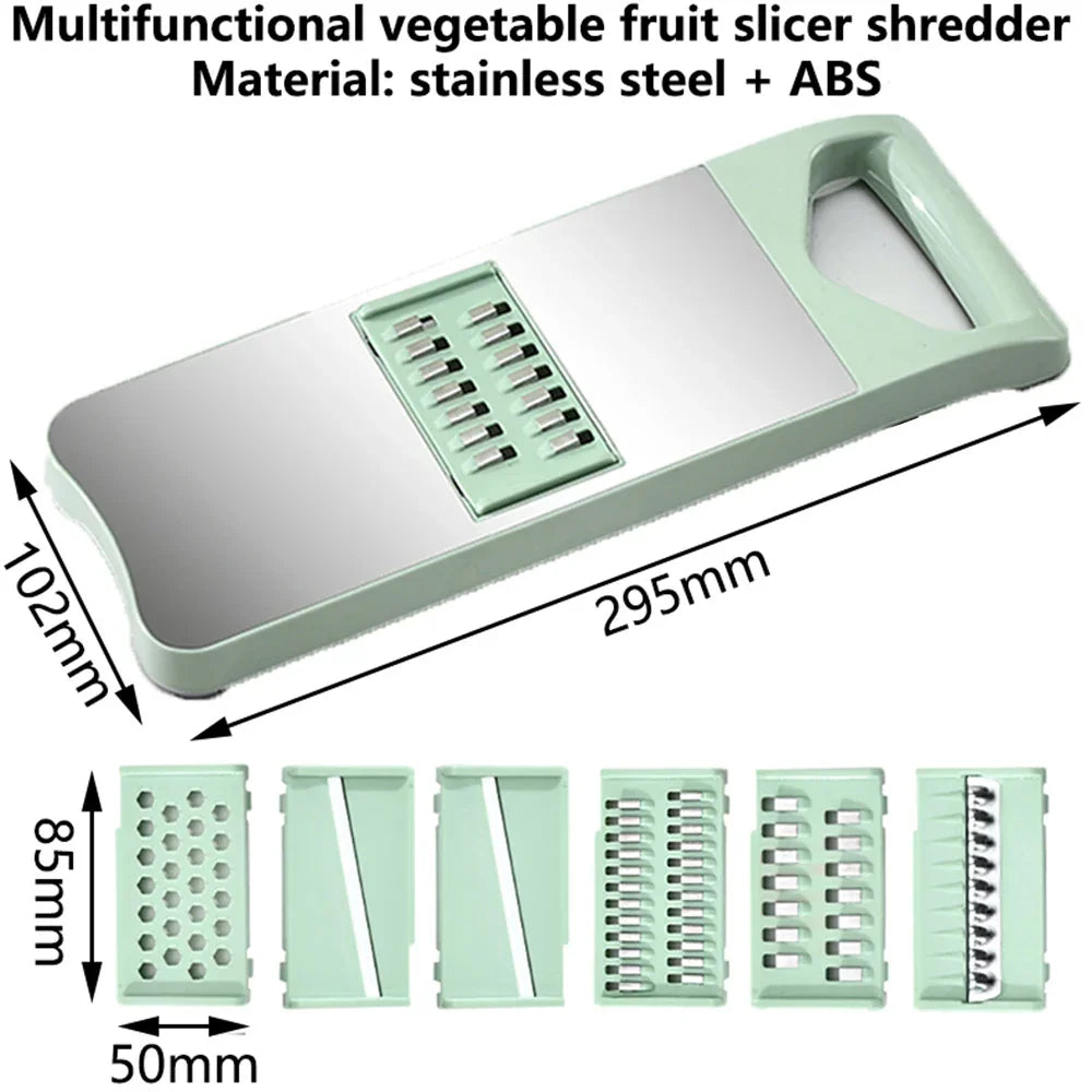 Multi-Cut Vegetable Slicer & Chopper