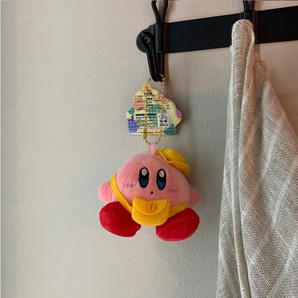 Kawaii Star Kirby Plush Doll Keychain - Cute Gift for Kids & Home Decor