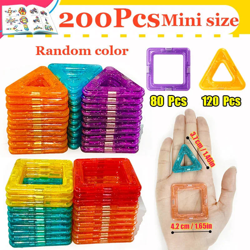 Magnetic Building Blocks Big Size and Mini Size
