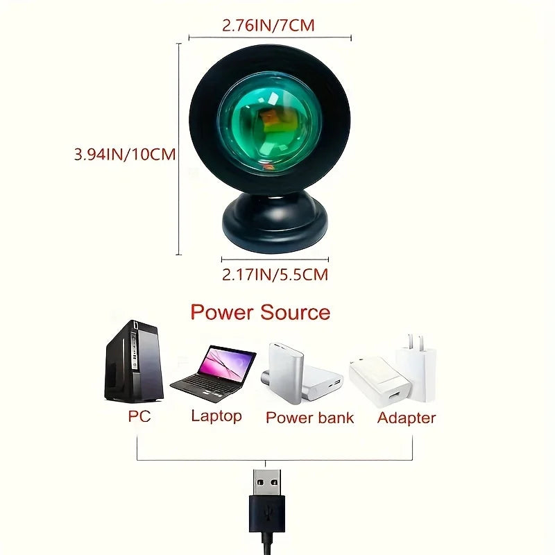 Create a Serene Evening Ambiance with Blissful Sunset Lighting