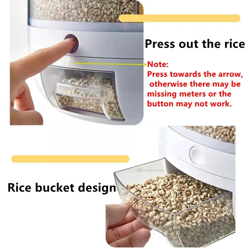 360 Rotatable Grain Dispenser