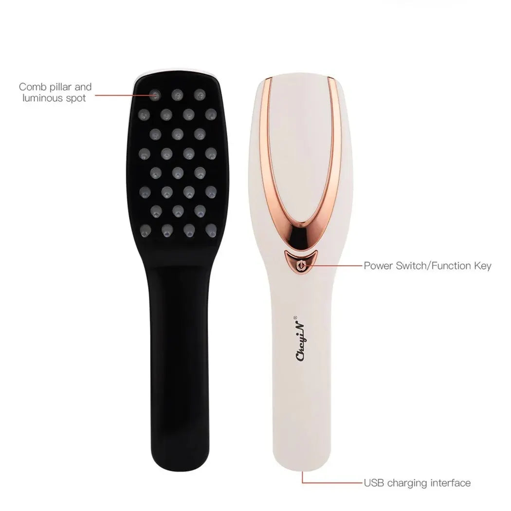 3 In 1 Phototherapy Led Massage Comb