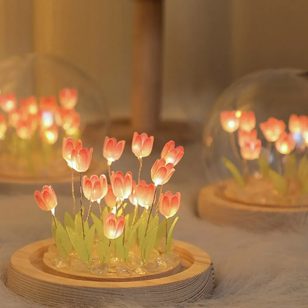Artificial Tulip Flower Light